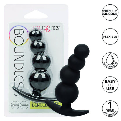 Plug Anal de Cuentas Boundless con Base Ergonómica