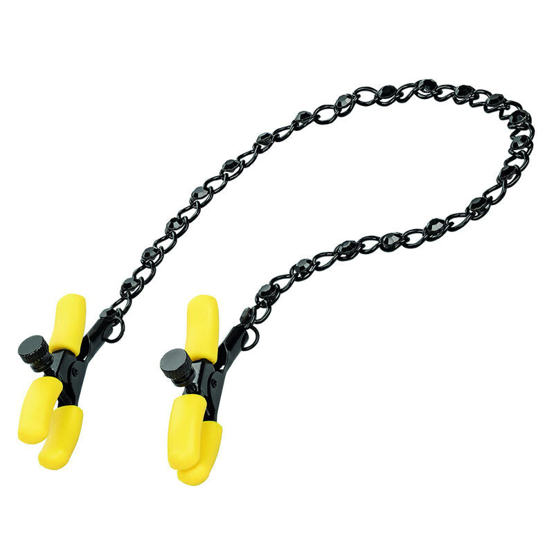 Pinzas para Pezones Boundless con Cadena y Cristales
