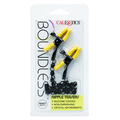 Pinzas para Pezones Boundless con Cadena y Cristales