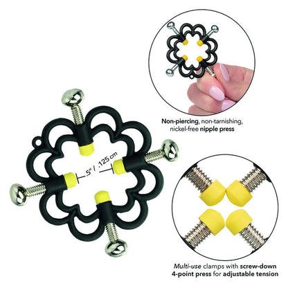 Pinzas para Pezones Boundless con Ajuste de 4 Puntos