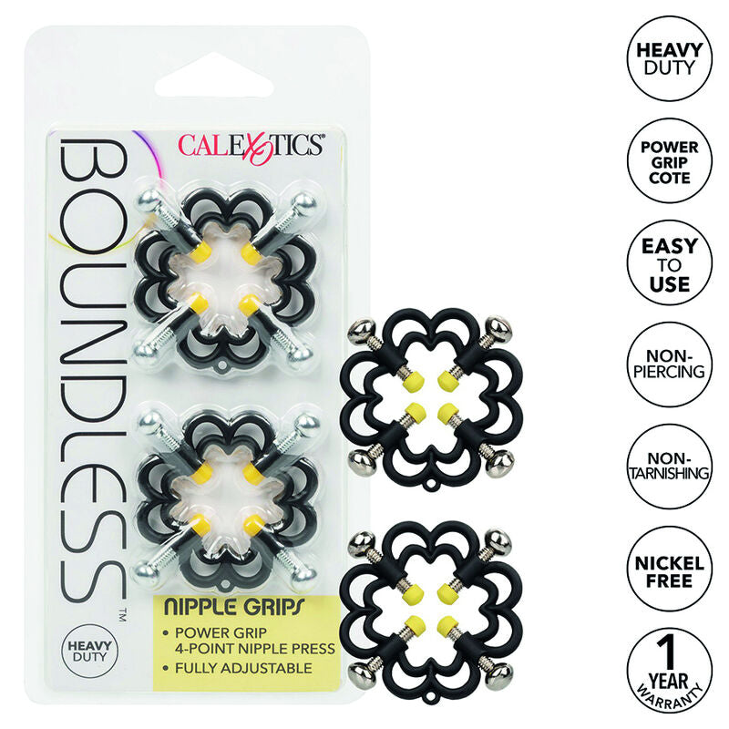Pinzas para Pezones Boundless con Ajuste de 4 Puntos