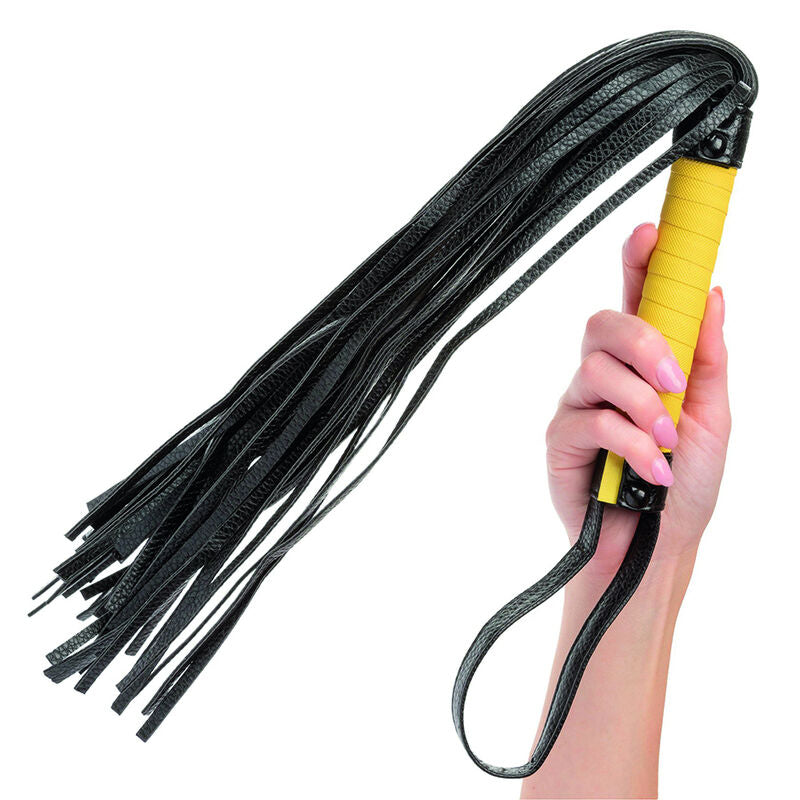 Látigo BDSM Boundless Flogger de Cuero Vegano