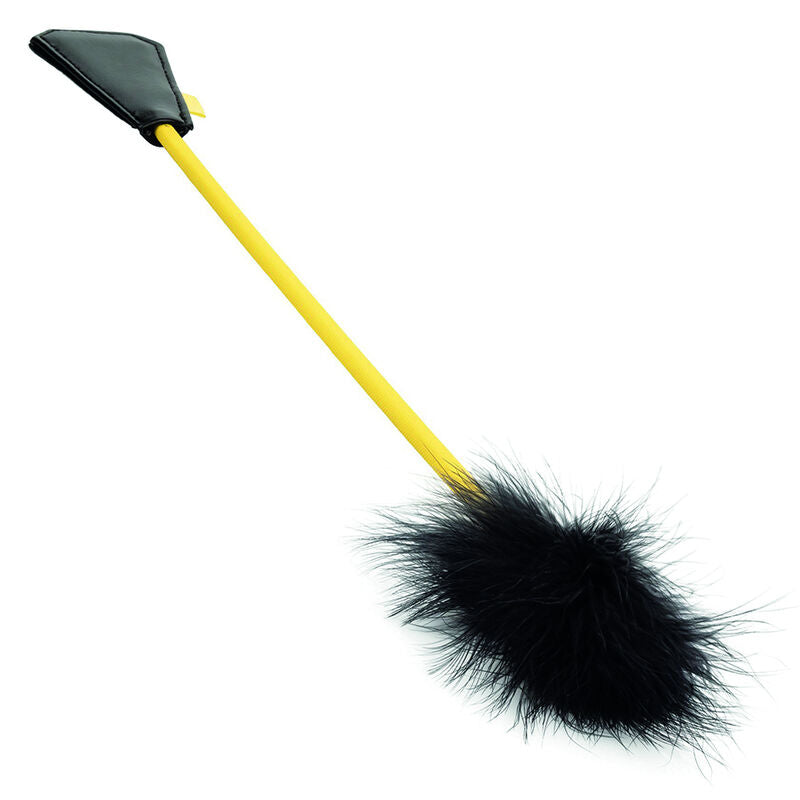 Látigo BDSM Doble con Plumas Boundless