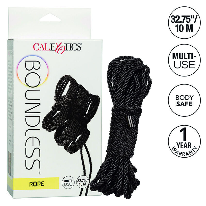 Cuerda Shibari Boundless 10M Negra