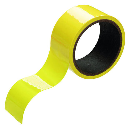 Cinta de Bondage Autoadhesiva Amarilla - 18 Metros