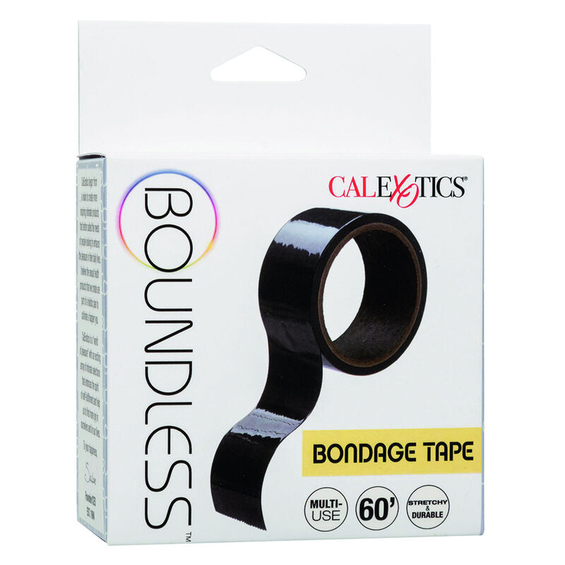 Cinta de Bondage Autoadhesiva Negra Boundless