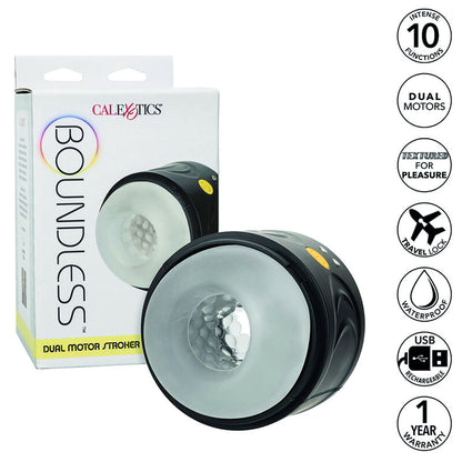 Masturbador Masculino Boundless de Doble Motor Vibratorio