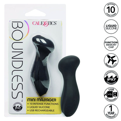 Mini Masajeador Redondeado Boundless con 10 Funciones