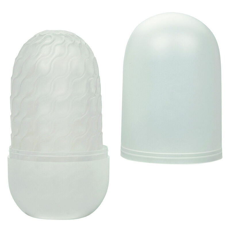 Masturbador Masculino Reversible Boundless con Bola Blandita Gris