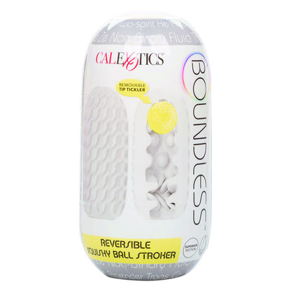 Masturbador Masculino Reversible Boundless con Bola Blandita Gris