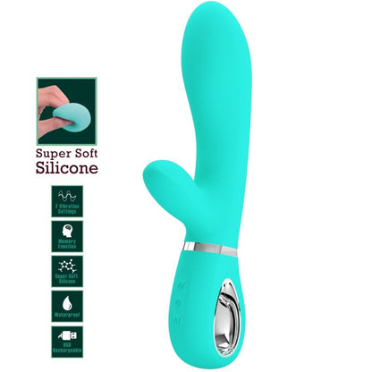 Vibrador Multifunção PRETTY LOVE Ponto G e Clitoriano com 7 Funções