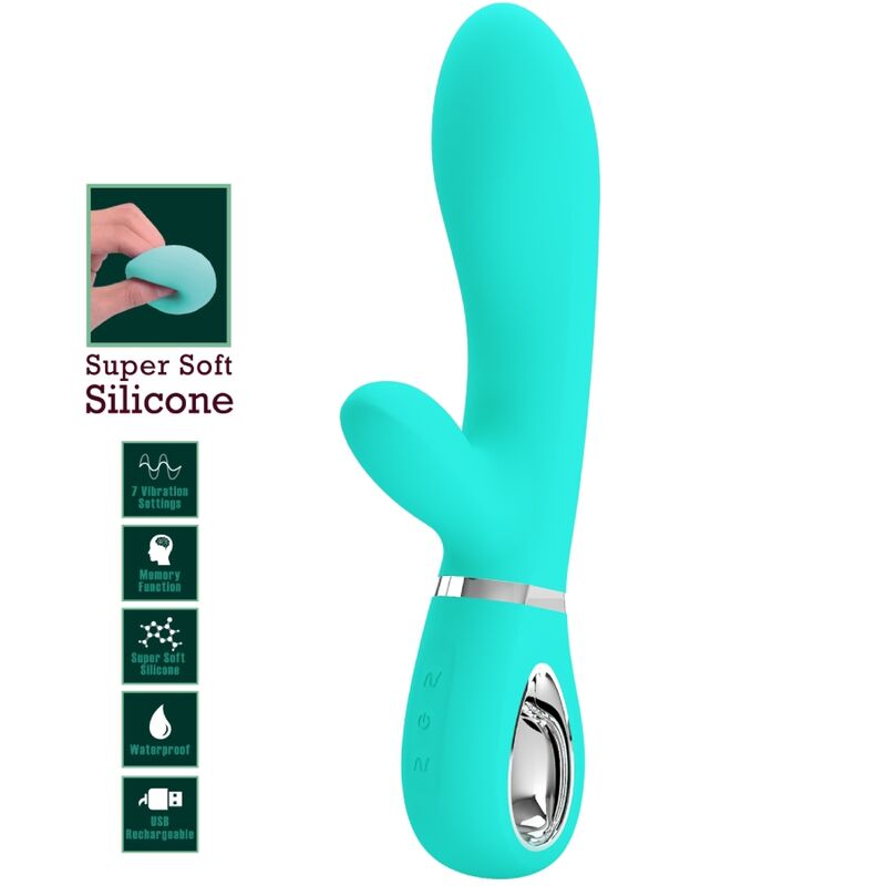 Vibrador Multifunção PRETTY LOVE Ponto G e Clitoriano com 7 Funções
