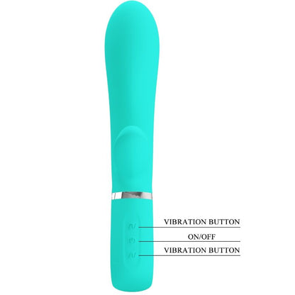 Vibrador Multifunção PRETTY LOVE Ponto G e Clitoriano com 7 Funções