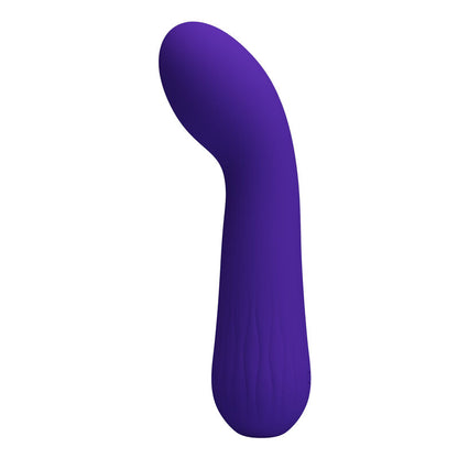 Vibrador Ponto G Recarregável Pretty Love Faun Roxo em silicone macio