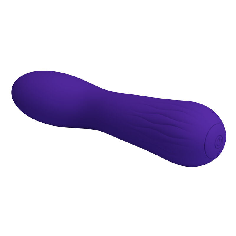 Vibrador Ponto G Recarregável Pretty Love Faun Roxo em silicone macio