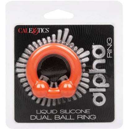 Anillo Peneano de Doble Bola Alpha Naranja