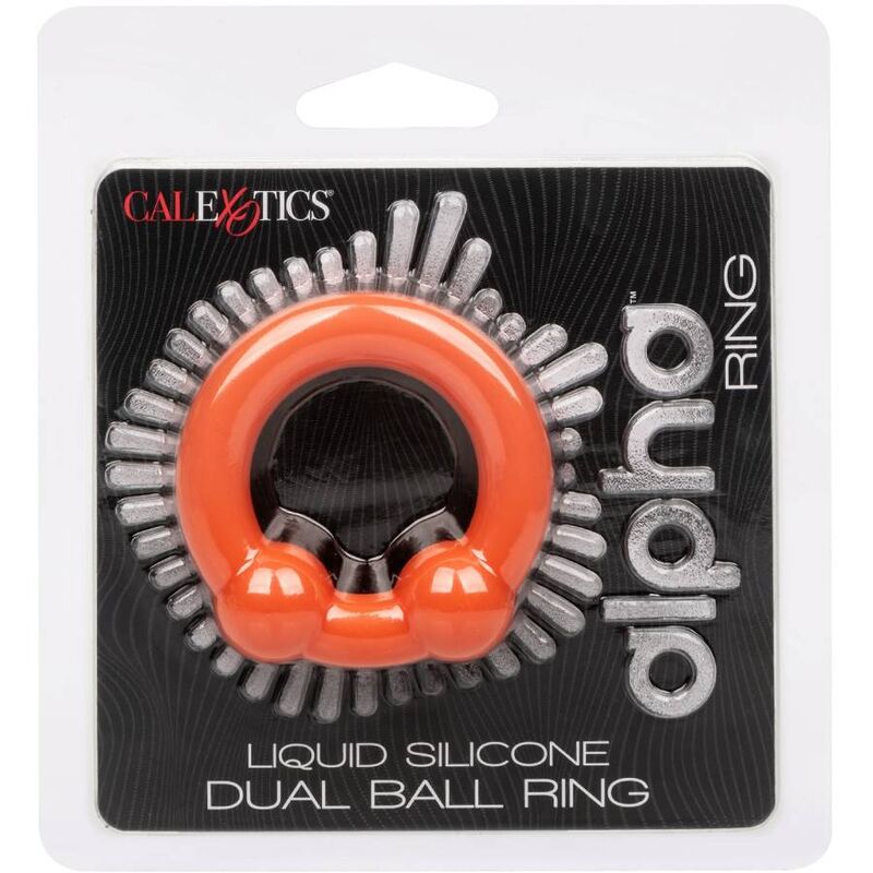 Anillo Peneano de Doble Bola Alpha Naranja