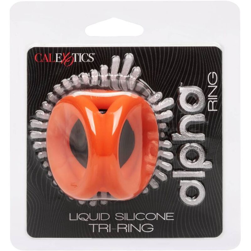 Anillo Peneano Triple Alpha Naranja