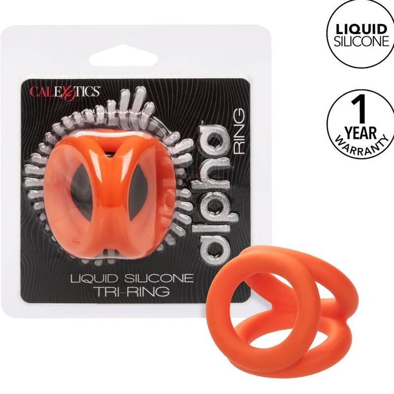 Anillo Peneano Triple Alpha Naranja