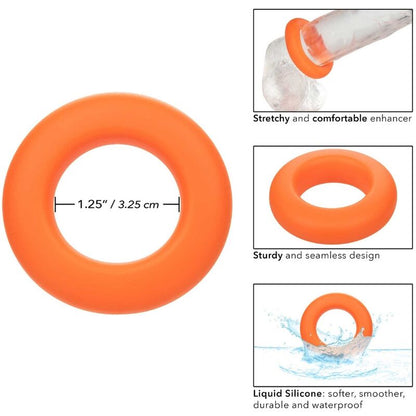 Anillo Peneano Alpha Prolong Grande Naranja