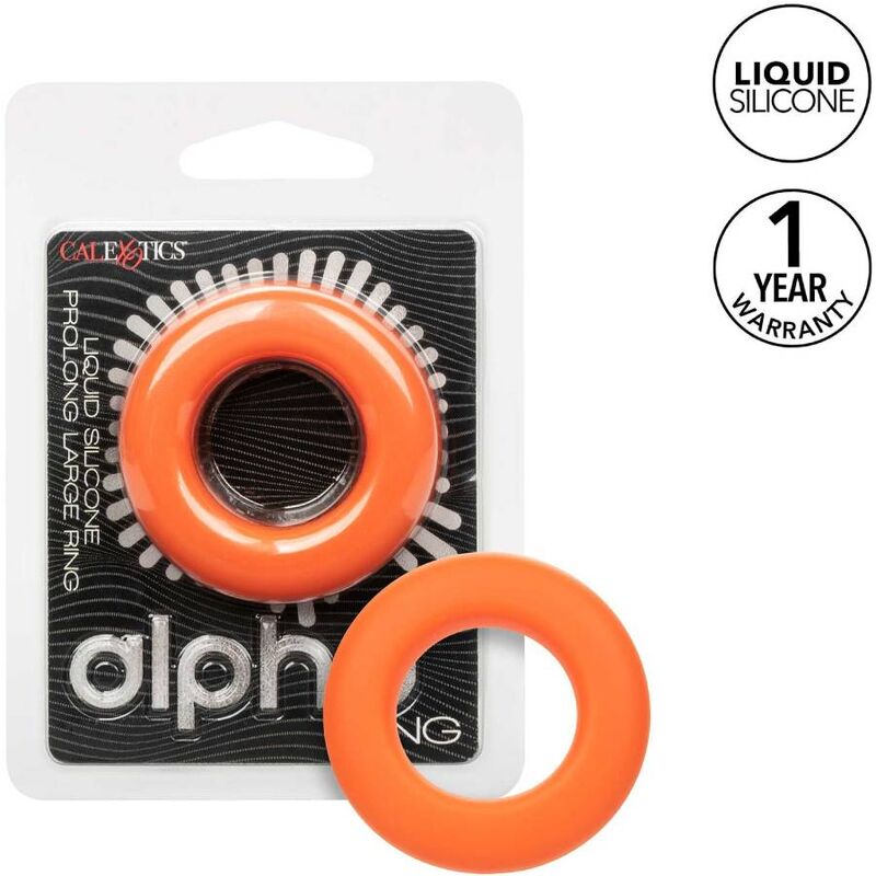 Anillo Peneano Alpha Prolong Grande Naranja
