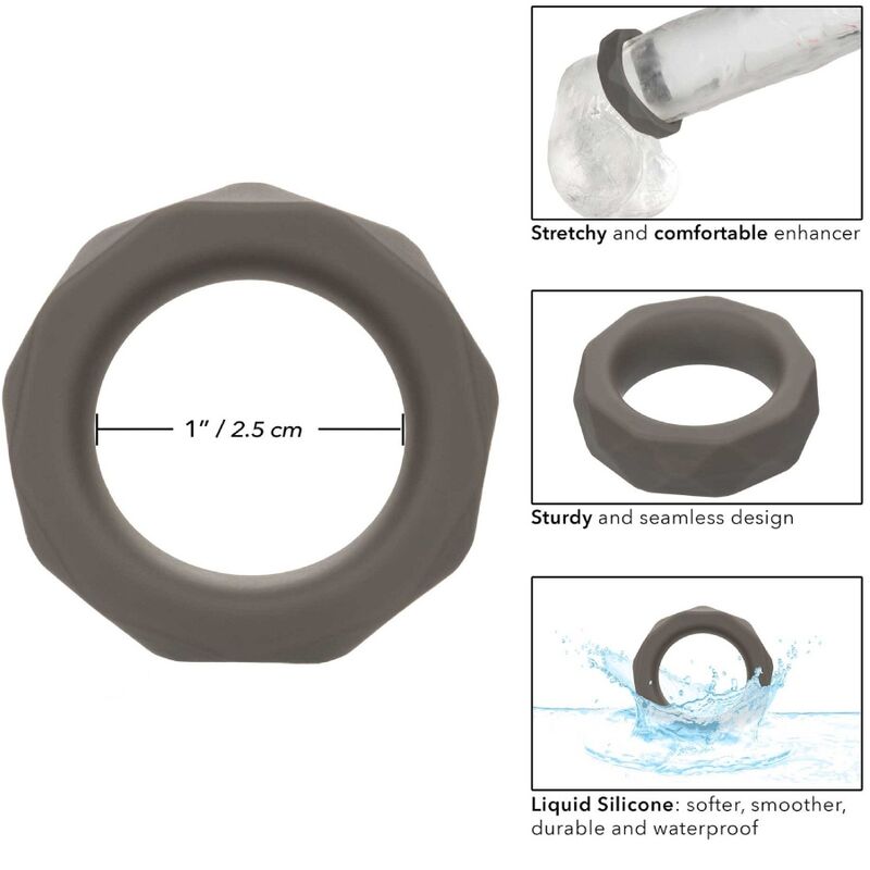 Anillo Peneano Prismático Alpha Prolong Gris