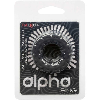 Anillo Peneano Alpha Prolong Tread Negro