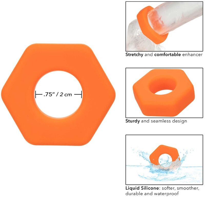 Anillo Peneano de Silicona Líquida para Erecciones Prolongadas