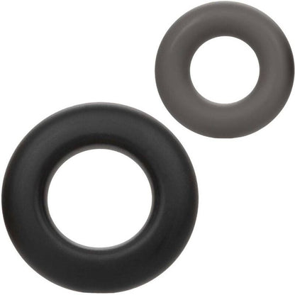 Anillos para el Pene Alpha Conjunto Prolong de 2, Gris