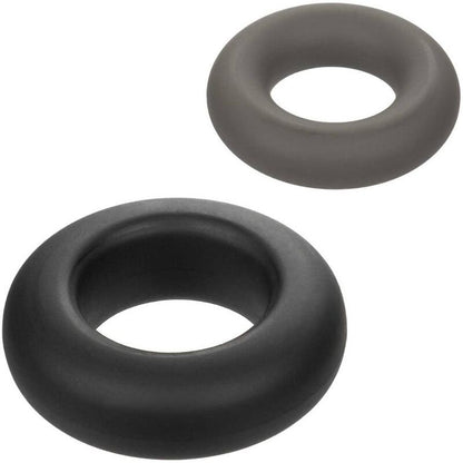 Anillos para el Pene Alpha Conjunto Prolong de 2, Gris