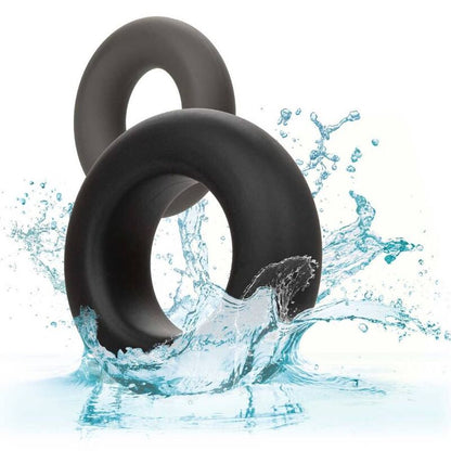 Anillos para el Pene Alpha Conjunto Prolong de 2, Gris