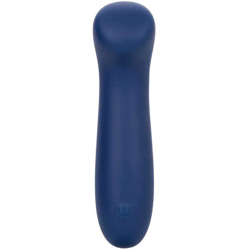 Vibrador Punto G Cachemir Satén Azul con Cabeza Plana