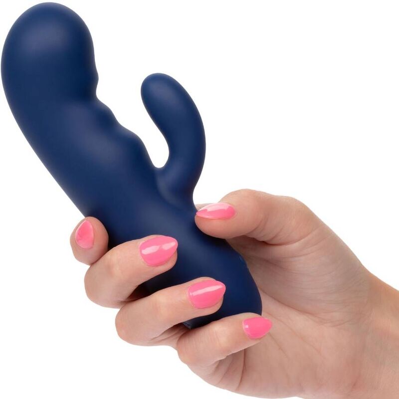 Vibrador Punto G Cashmere Silk Duo Azul