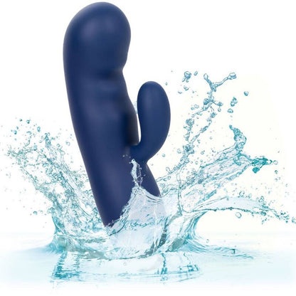 Vibrador Punto G Cashmere Silk Duo Azul