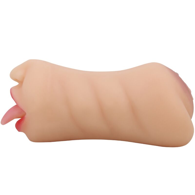 Masturbador Masculino con Doble Entrada en Forma de Vagina
