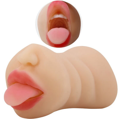 Masturbador Masculino con Doble Entrada en Forma de Vagina