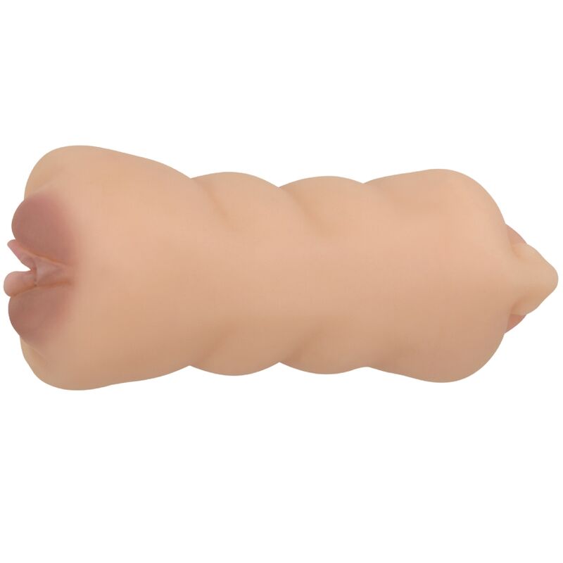 Masturbador Masculino con Doble Entrada en Forma de Vagina