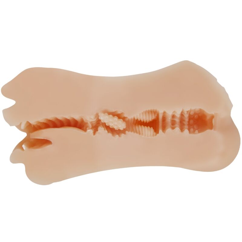 Masturbador Masculino con Canales Dobles y Forma de Vagina