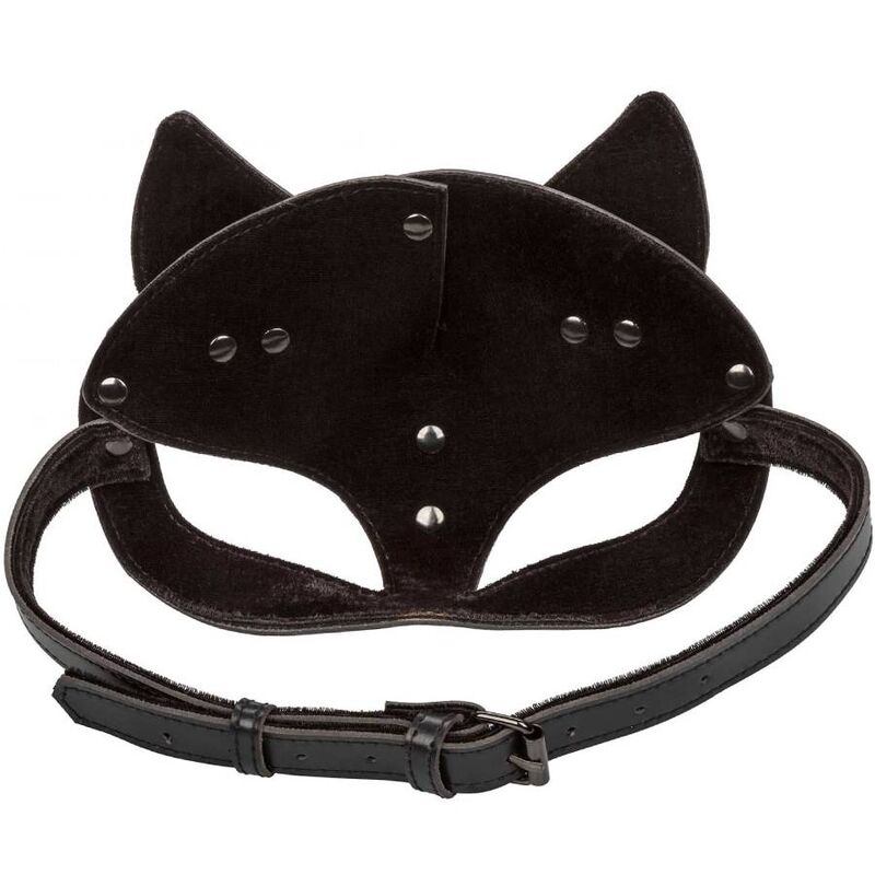 Máscara de Gato Euphoria para BDSM en Cuero Vegano