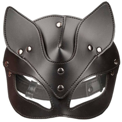 Máscara de Gato Euphoria para BDSM en Cuero Vegano