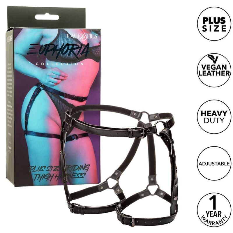 Arnés de Muslo Talla Grande Euphoria Multi Chain