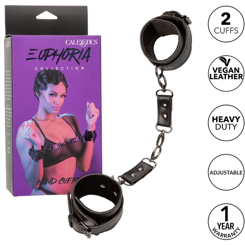 Esposas Euphoria de Muñeca en Cuero Vegano