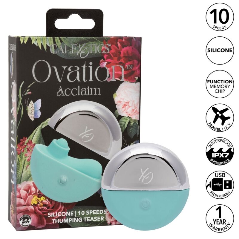 Estimulador Acclaim Aqua Green con Curvas Ergonómicas