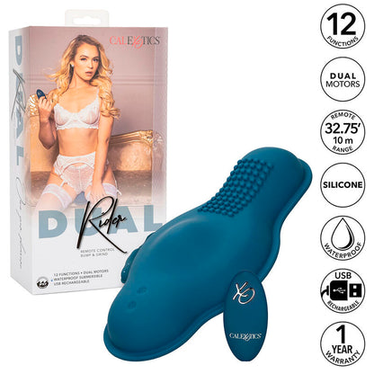Vibrador de Doble Motor con Control Remoto