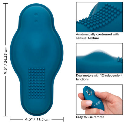 Vibrador de Doble Motor con Control Remoto