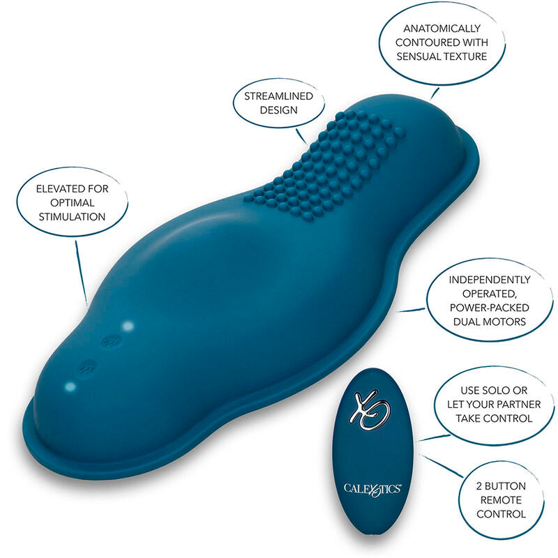 Vibrador de Doble Motor con Control Remoto
