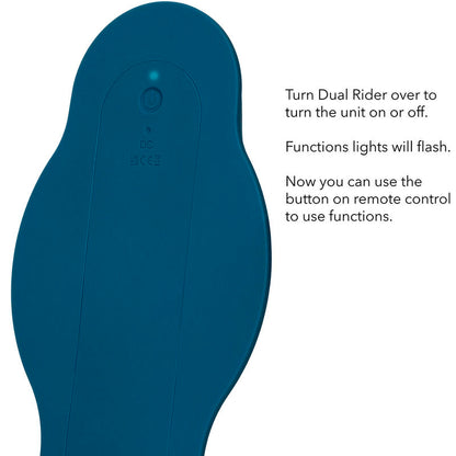 Vibrador de Doble Motor con Control Remoto