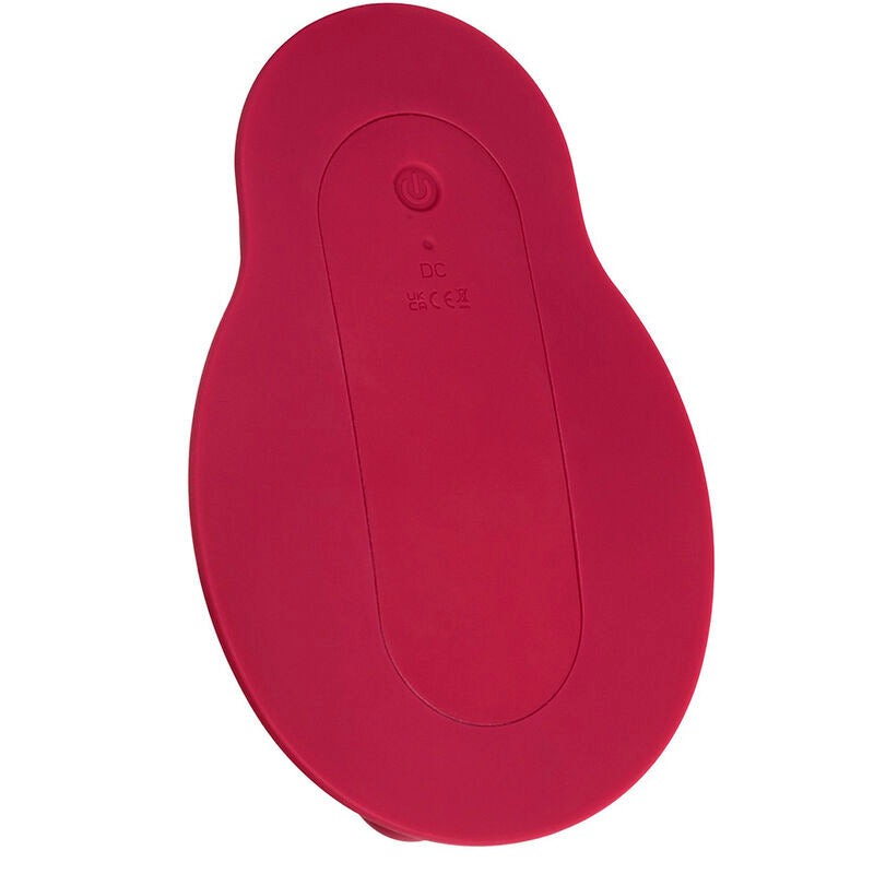 Masajeador de Impulso y Vibración con Control Remoto y Doble Motor