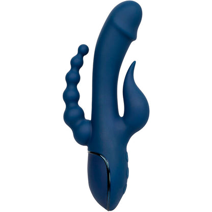 Vibrador de Triple Estimulación Orgasm Azul