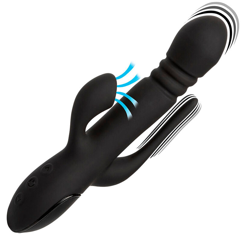 Vibrador Triple Euphoria Negro